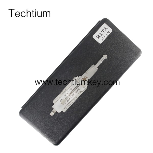 MIT8  Ignition Original Lishi 2 in 1 lock pick decoder for Mitsubishi, Left blade